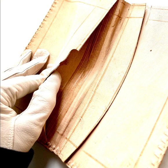 ❗️Sold❗️Vintage 20s Python Wallet Billfold - Picture 6 of 11